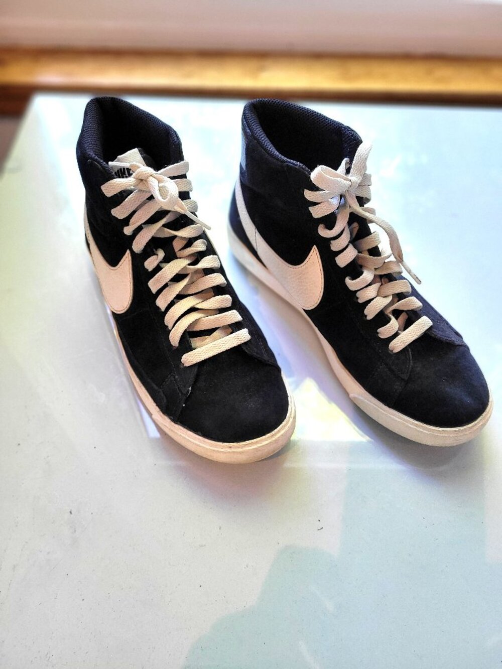 Nike Blazer Women's Mid Vintage Suede Black Size 8.5
